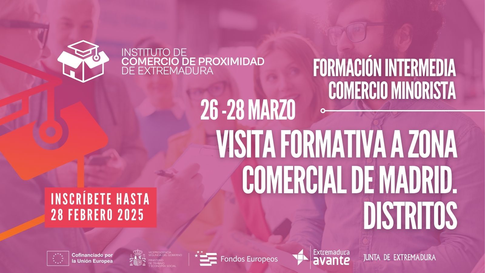 Curso de Visita formativa a Zona Comercial Madrid Distritos